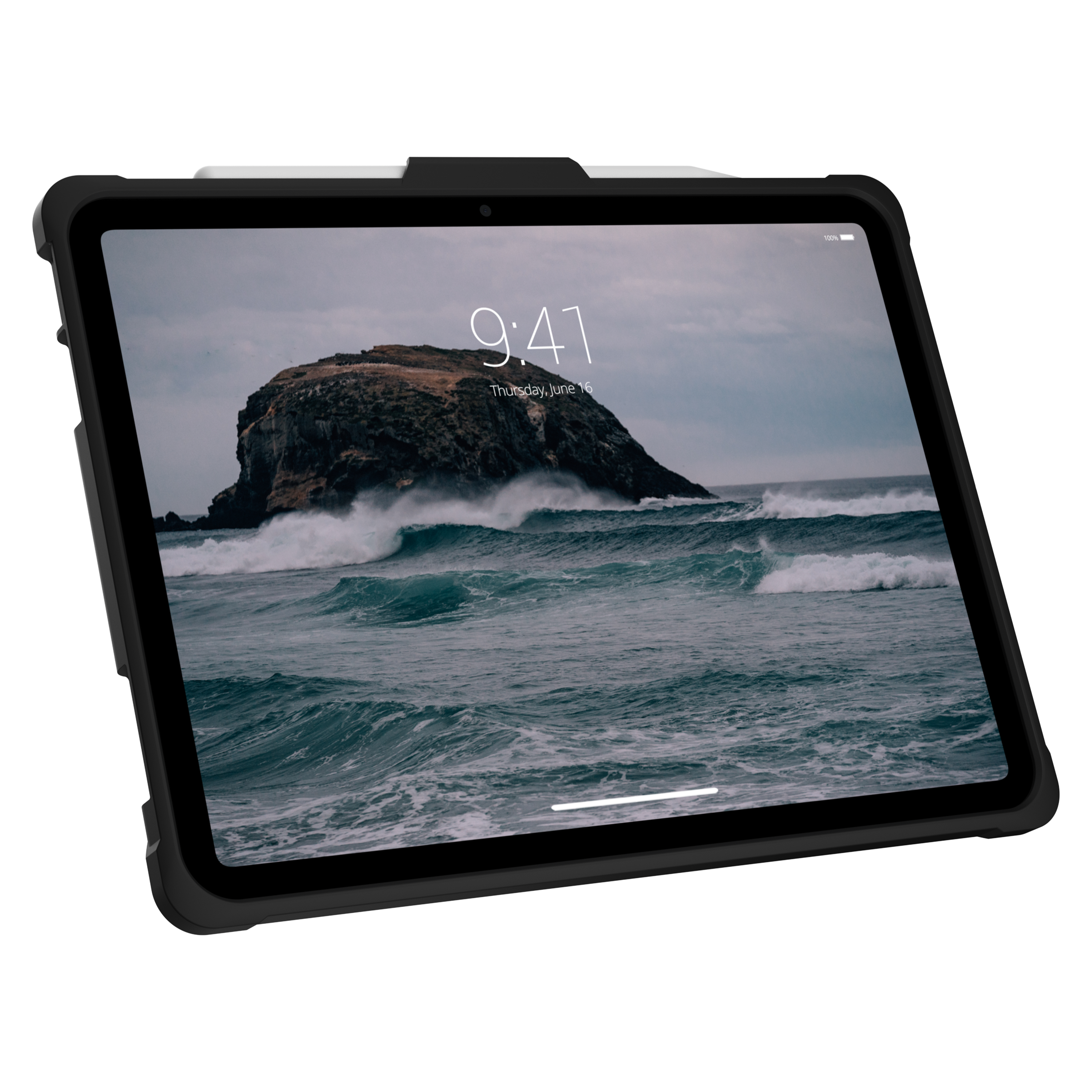 Urban Armor Gear Uag - Metropolis Folio Case With Handstrap For Apple Ipad 10.9 2022 - Black