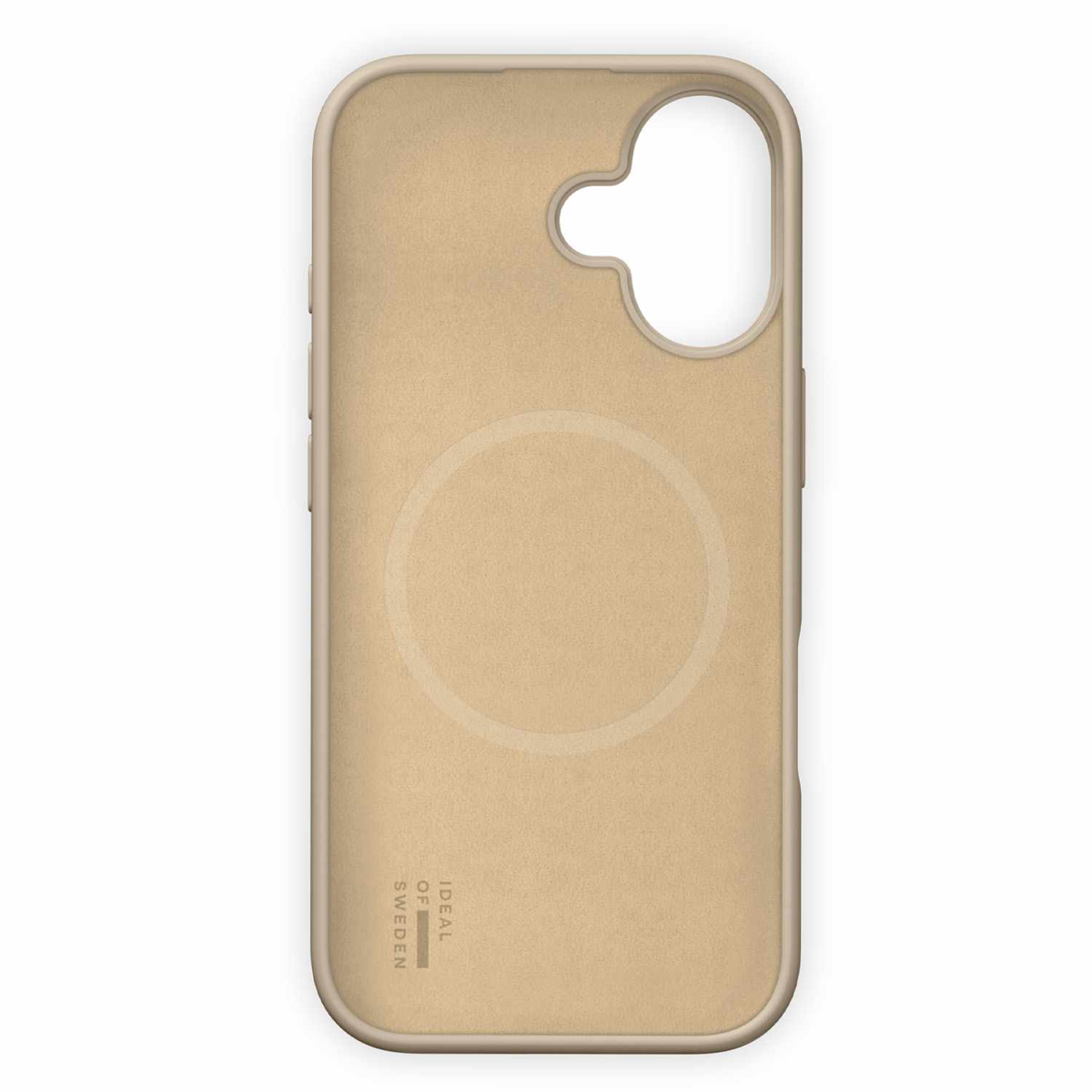 Ideal of Sweden - Silicone MagSafe Case Beige for iPhone 17