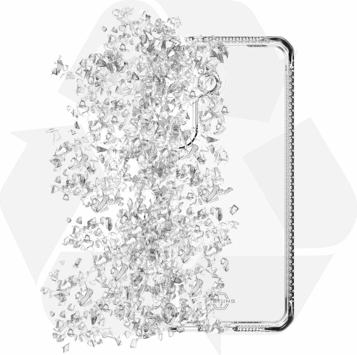 ITSKINS - Spectrum_R Case Clear for Samsung Galaxy S26+