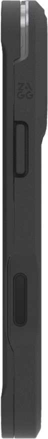 ZAGG - Rainier Snap Case with Kickstand for Apple iPhone 17 Pro Max - Black