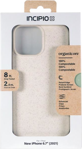 Incipio Organicore pour iPhone 13 Pro Max - Naturel/Pêche