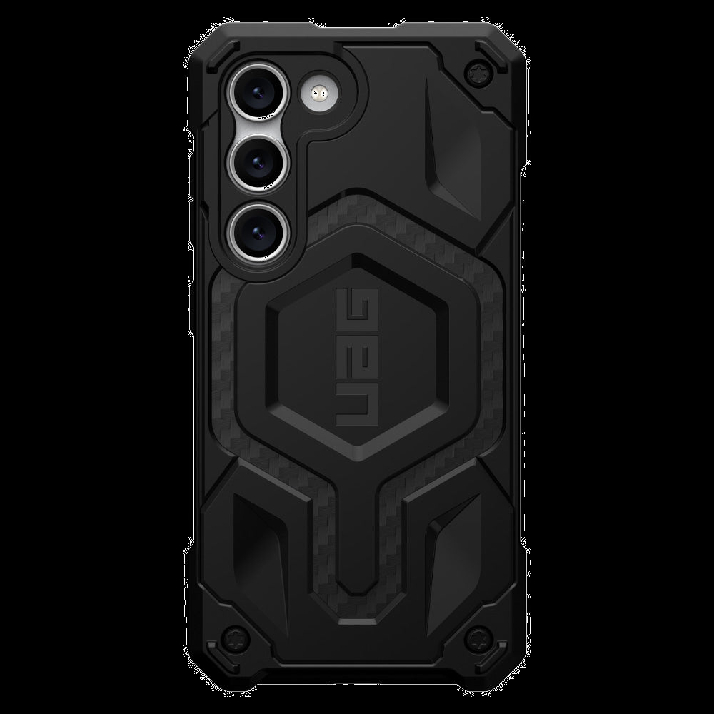 Urban Armor Gear Uag - Monarch Pro Case For Samsung Galaxy S23 - Carbon Fiber