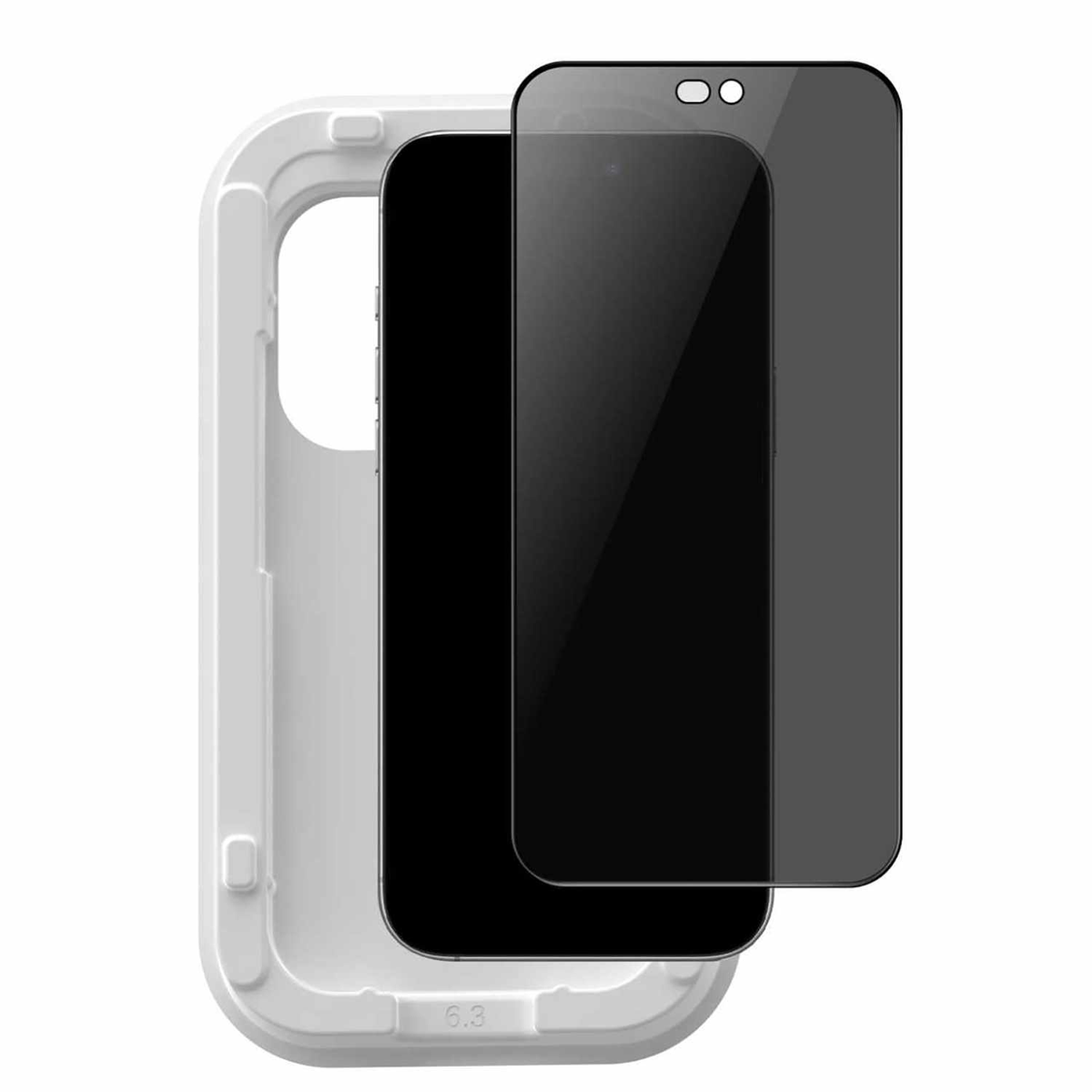 Blu Element - EasyFit Privacy Eco Screen Protector for iPhone 18 Pro clear