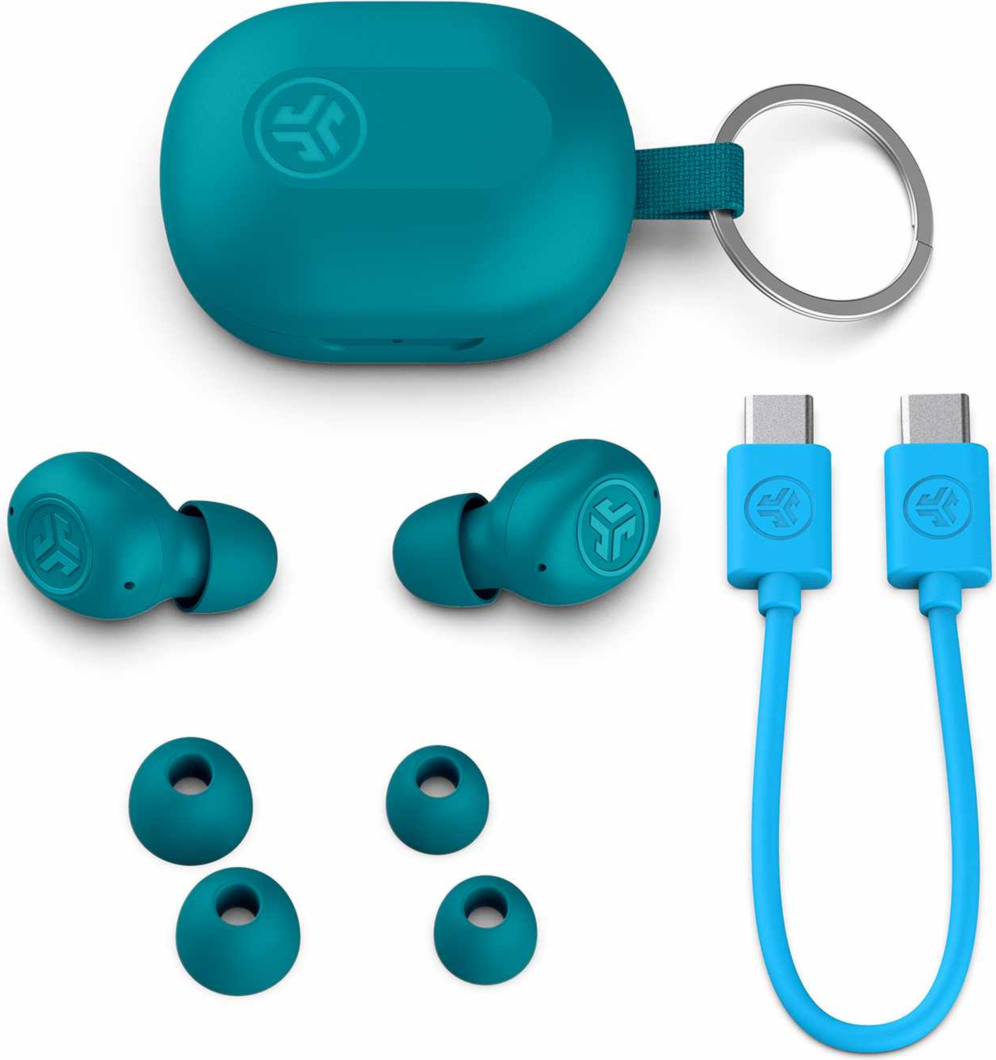 JLab - JBuds Mini True Wireless In Ear Earbuds - Aqua