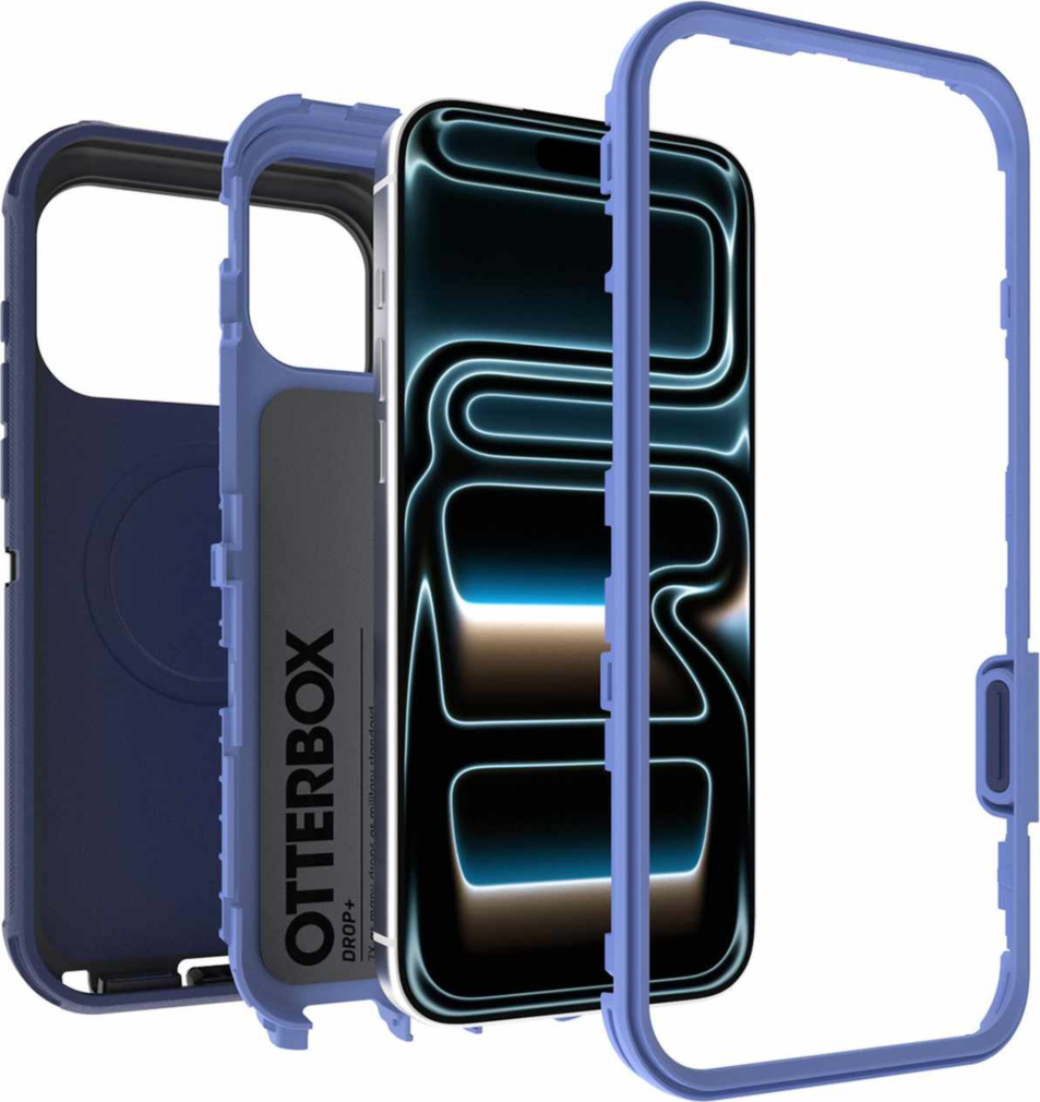 OtterBox - Defender Pro MagSafe Case Witherwill Blue for iPhone 18 Pro Max in Bulk Packaging