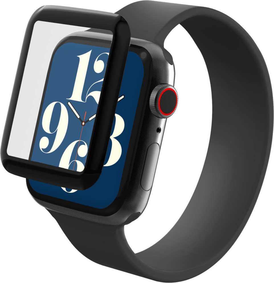 ZAGG - InvisibleShield Glass Fusion Plus for Apple Watch 44mm - Clear