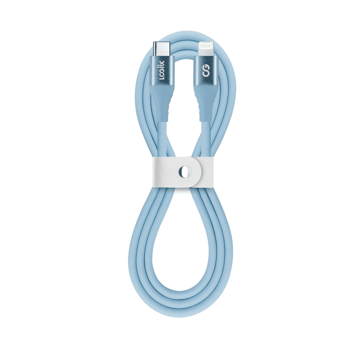 LOGiiX Vibrance Silicone Cable USB-C to Lightning