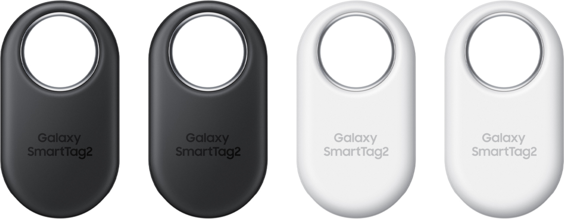 Samsung Galaxy SmartTag2 4-Pack - 2 x Black & 2 x White