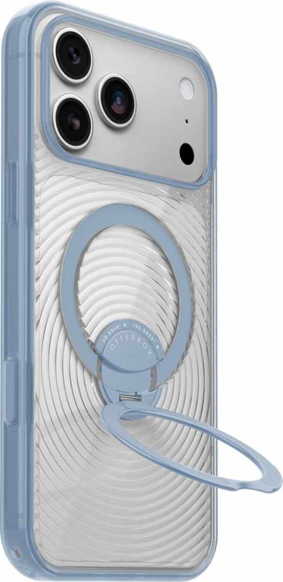 OtterBox - Symmetry Stand MagSafe Case Aether Blue for iPhone 18 Pro Max/17 Pro Max
