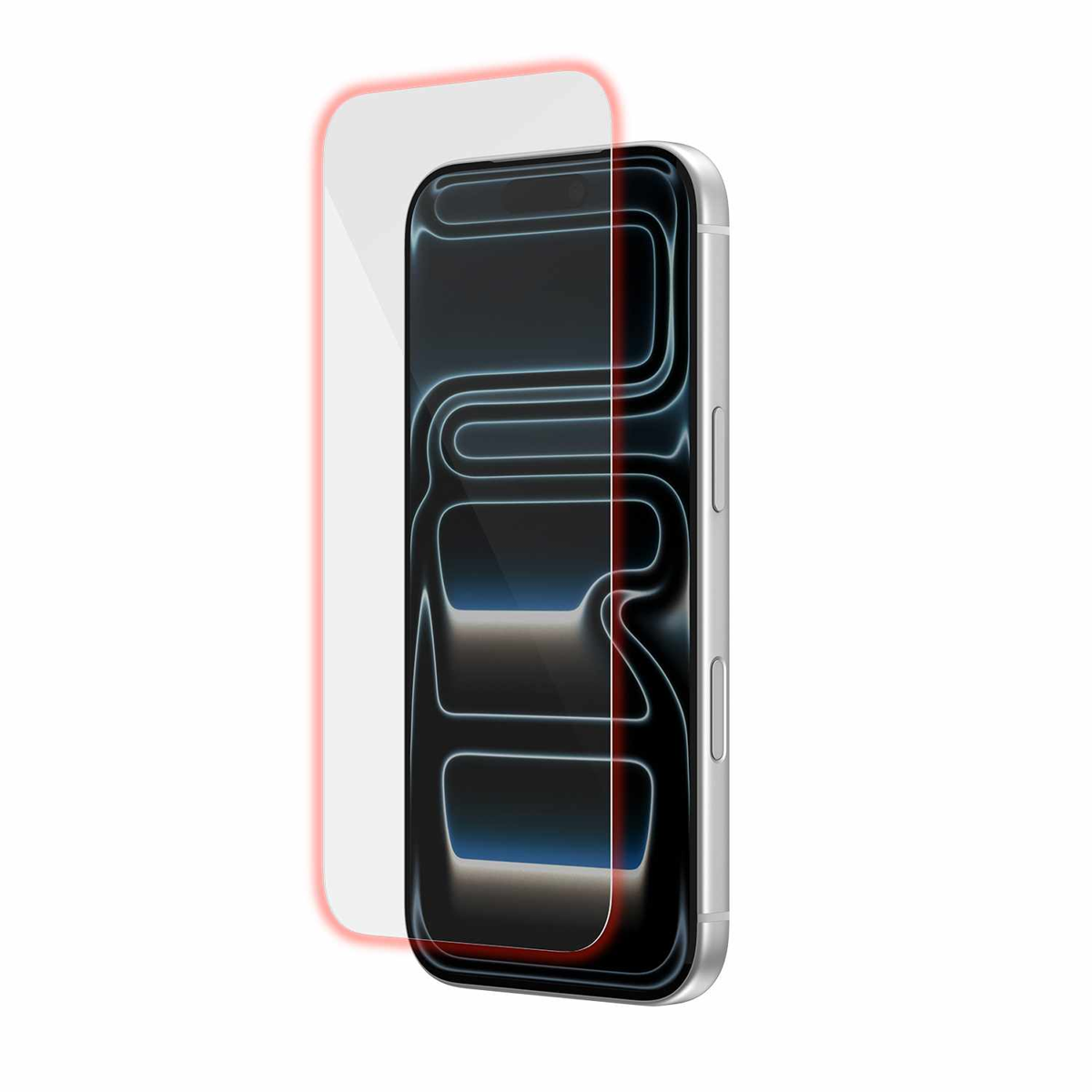 Belkin - Verre trempé « Red Light » pour iPhone 18 Pro Max/17 Pro Max