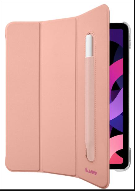 LAUT HUEX FOLIO pour iPad 10.9 po 10ème gén (2022) - Rose