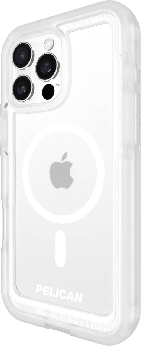 Pelican - Voyager MagSafe Case with Holster for Apple iPhone 16 Pro Max - Clear