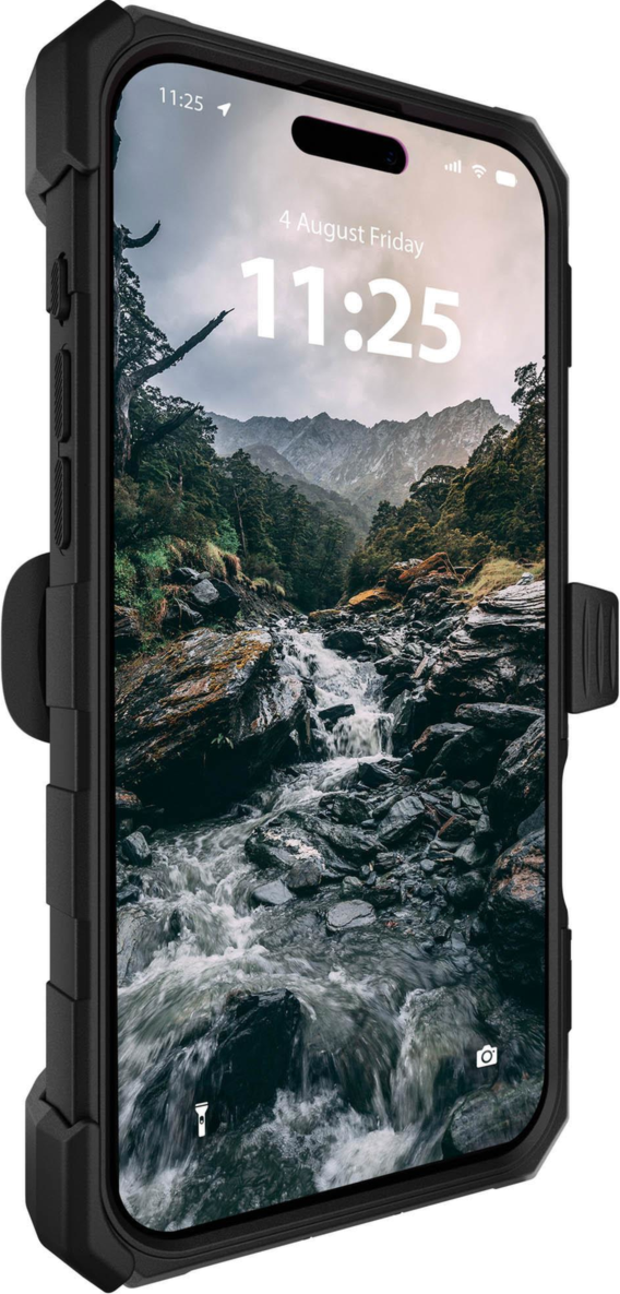 Pelican - Shield MagSafe Case with Holster for Apple IP16PROMAX - Carbon