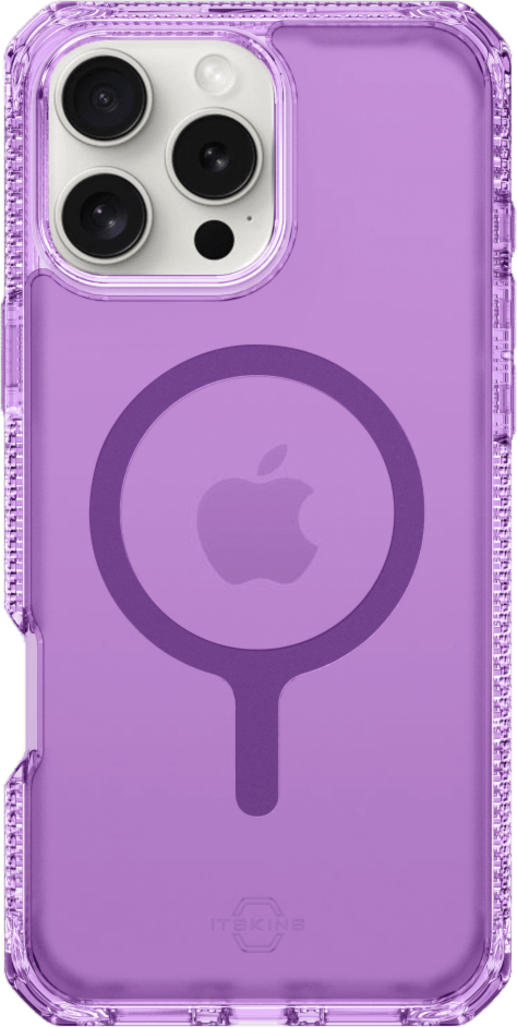 Hybrid_R Vapor MagSafe Case Light Purple for iPhone 16 Pro Max