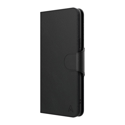 Detachable wallet case made with premium vegan leather 
Slim protective folio case which has convenient card slots at the back 
Wireless charging compatible 
Effortness viewing with foldable folio 
Designed in Canada 
Lifetime Warranty