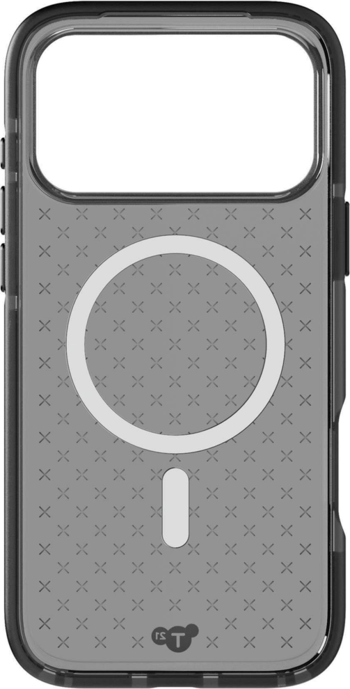 Tech21 - EvoCheck MagSafe Case for Apple iPhone 17 Pro Max - Smokey Black
