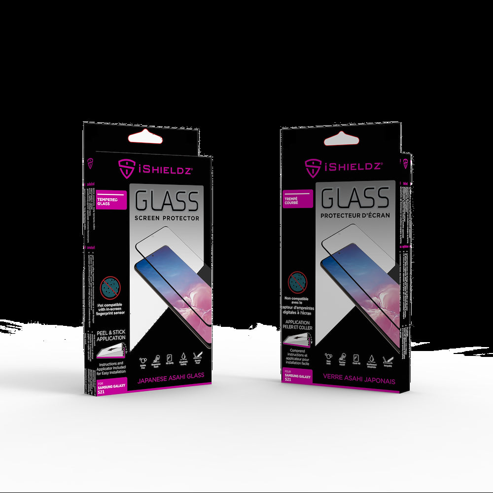 iShieldz Tempered Glass Screen Protector for GS21+