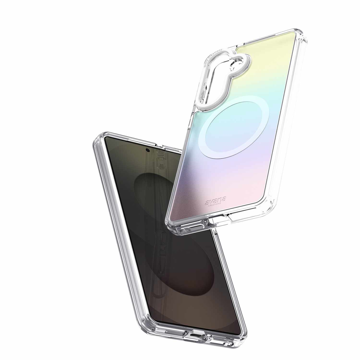 Avana - Étui Cosmic Frost avec aimants violet pour Samsung Galaxy S26+