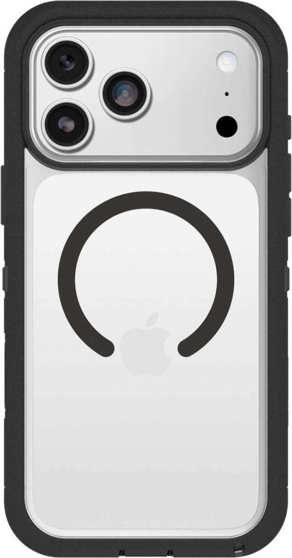 OtterBox - Defender Pro XT Clear MagSafe Case Dark Side for iPhone 18 Pro Max/17 Pro Max