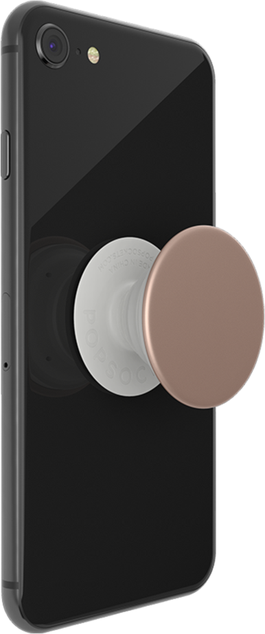 Popsockets - Popgrips Swappable Aluminum Premium Device Stand And Grip - Rose Gold