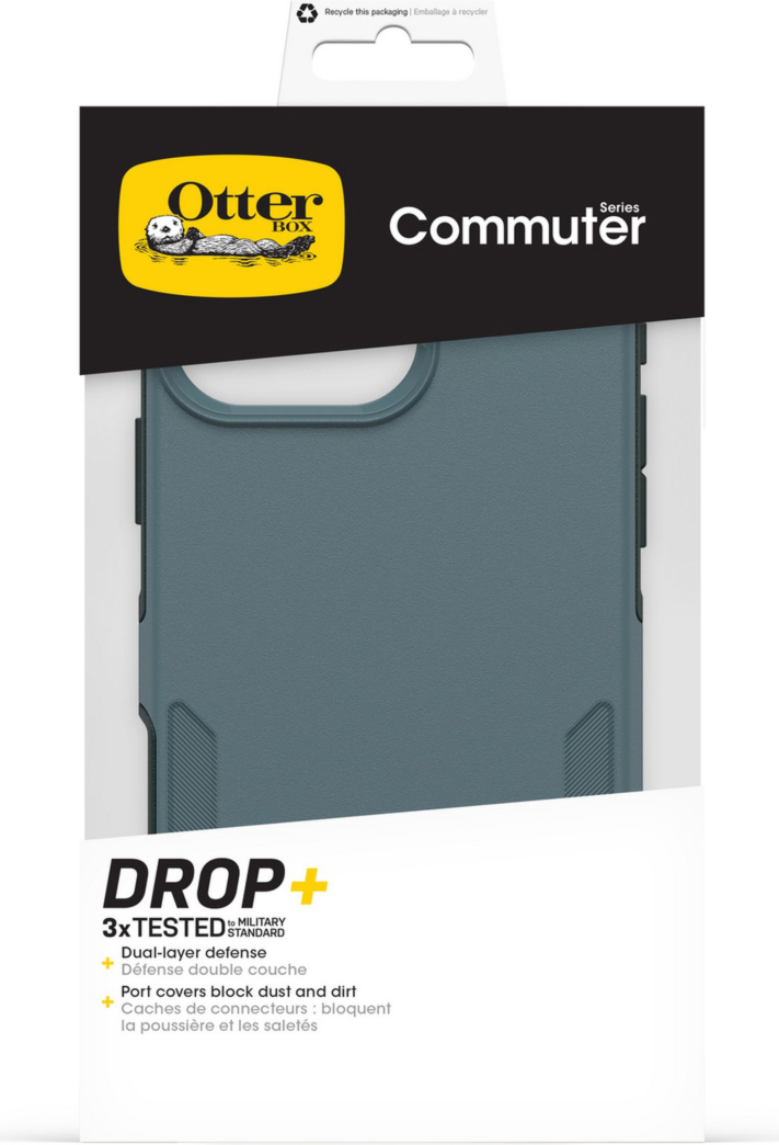 The OtterBox Commuter Series case fits in pockets, works with MagSafe, and beats the daily grind.