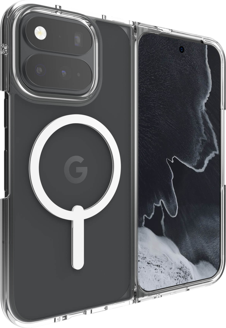 Google Pixel 11 Pro Fold ZAGG Graphene Crystal Palace Lite Snap Case - Clear