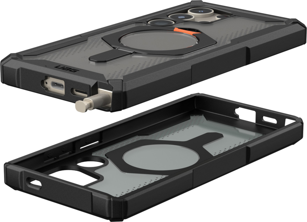 Urban Armor Gear Uag - Plasma Xte Magsafe Case For Samsung Galaxy S24 Ultra - Black And Orange