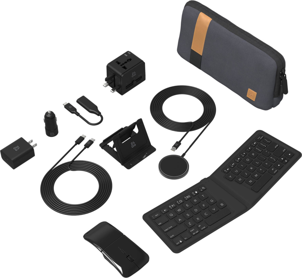 Universal ZAGG Travel Kit - Black/Grey