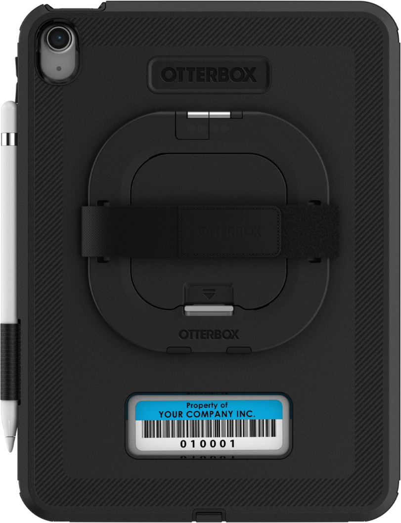 <p>Ideal for on-the-go work, OtterBox’s Defender Series for business delivers rugged protection and comes with a Kickstand and hand strap.</p>