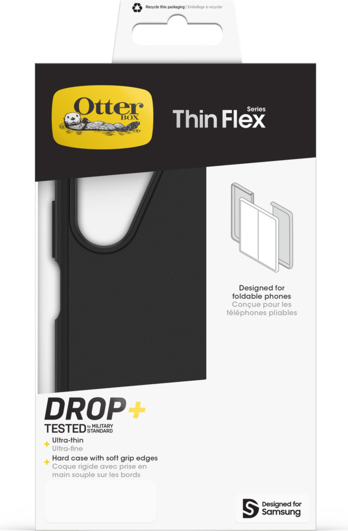 Designed with foldable devices in mind, the OtterBox Thin Flex Series is a sleek, two-piece case that provides the utmost defence against everyday hazards.