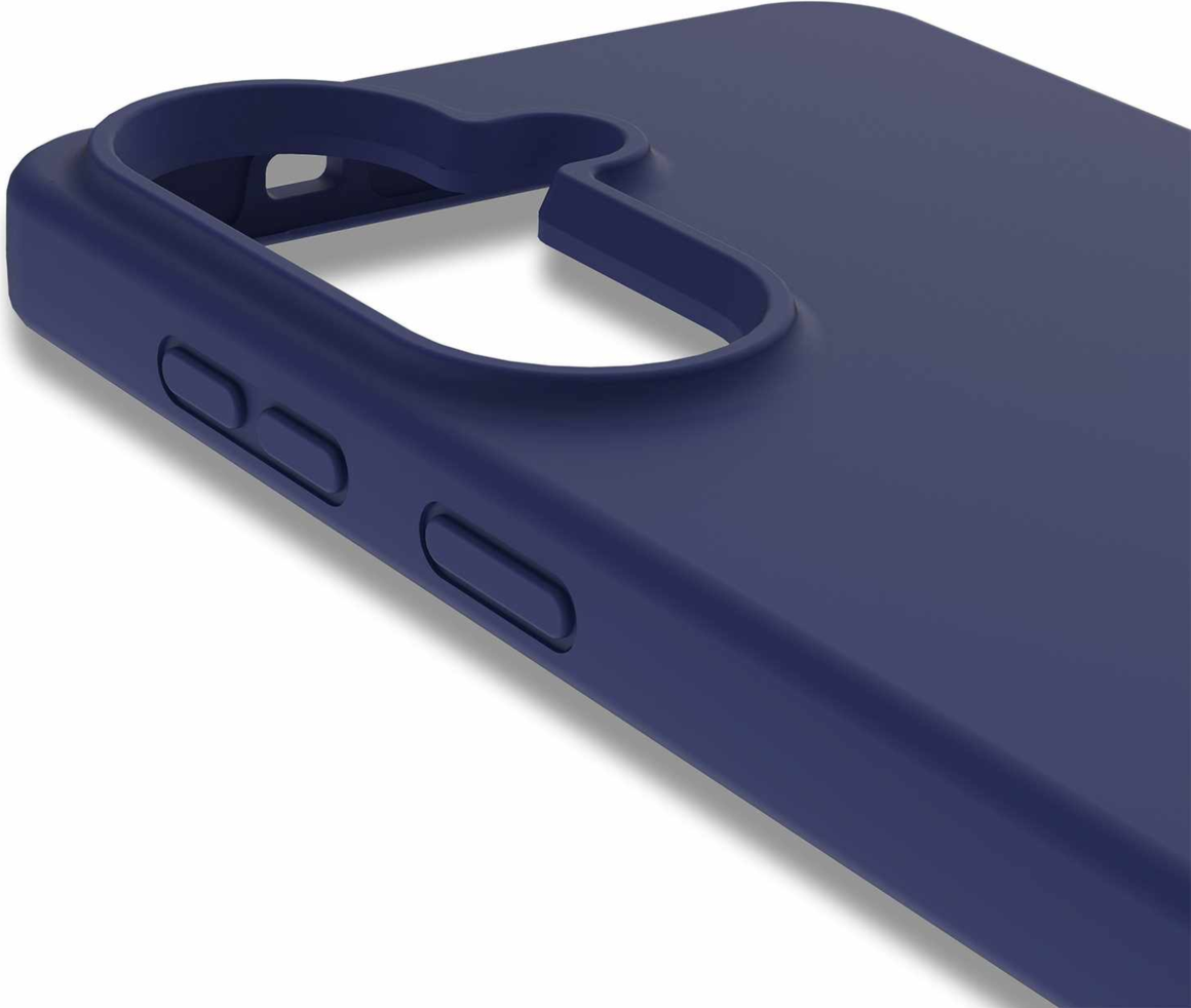 Blu Element - Silicone MagSafe Case Navy for Samsung Galaxy S26