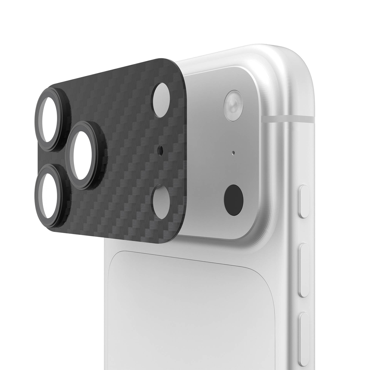 iPhone 18 Pro Max/17 Pro Max UAG Carbon Fiber Camera Shield - Black