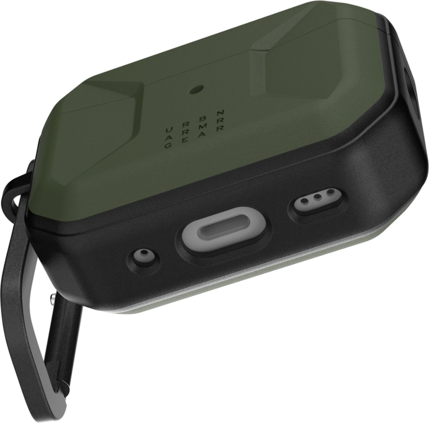 Urban Armor Gear Uag - Civilian Case For Apple Airpods Pro 2 - Olive Drab