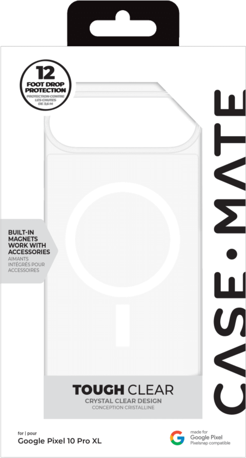Clear, sleek and protective! The Case-Mate Tough Clear MagSafe features 12 foot drop protection and a one-piece minimalistic design that will fit every occasion.