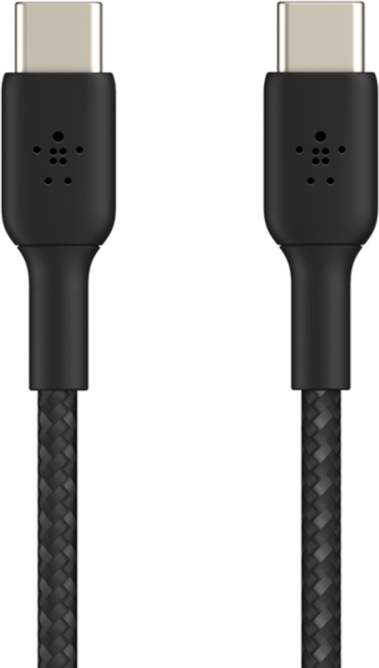 Braided USB-C to USB-C Cable 4ft - Black