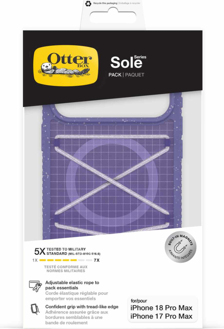 OtterBox - Sole Pack MagSafe Case Axis Purple for iPhone 18 Pro Max/17 Pro Max