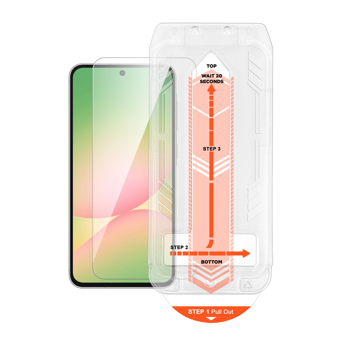Samsung Galaxy A56 HyperGear Tempered Glass Screen Protector w/Installation Applicator Tray