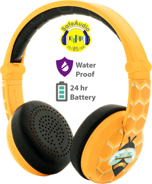 BuddyPhones Wave Wireless - Bee Yellow