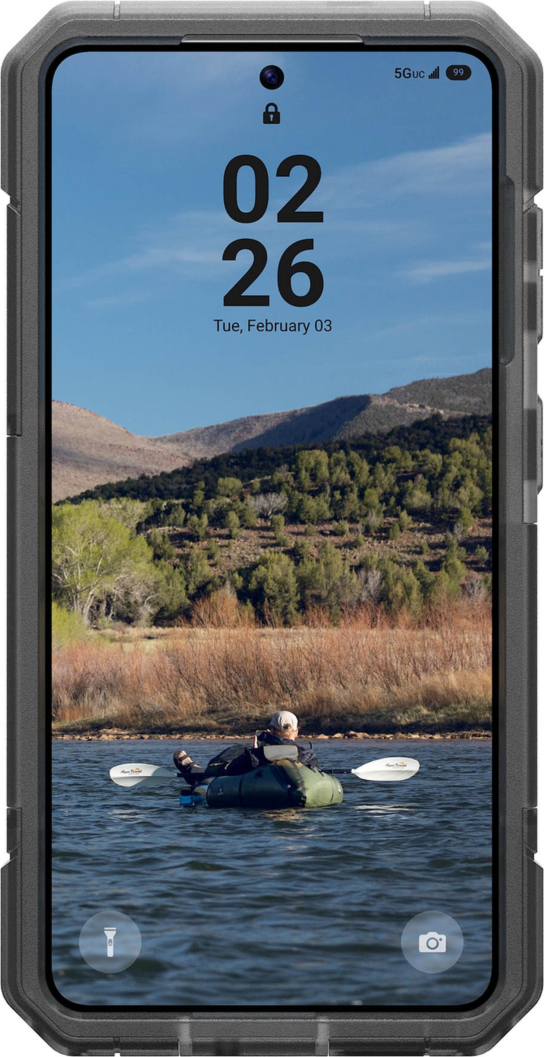 Samsung Galaxy S25 UAG Pathfinder Clear w/Magnets Case - Ash