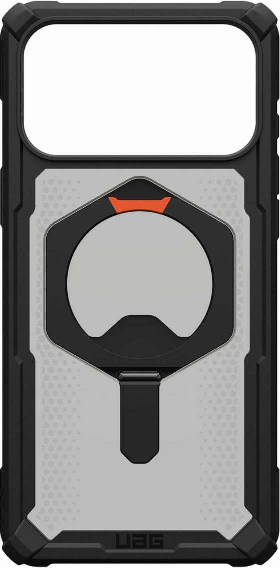 Urban Armor Gear (UAG) - Plasma XTE MagSafe Case for Apple iPhone 17 Pro Max - Black and Pop Orange