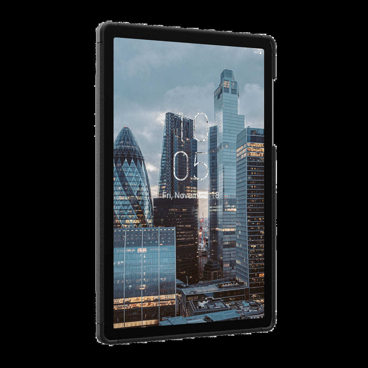 Samsung Galaxy Tab A11+/A9+ UAG Scout w/Kickstand and Handstrap Case - Black