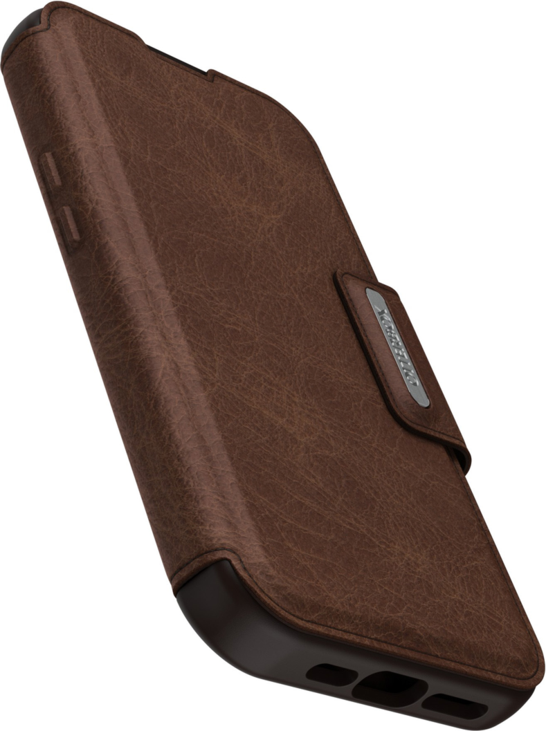 The premium leather Strada Series Folio by OtterBox blends handcrafted style and premium protection.