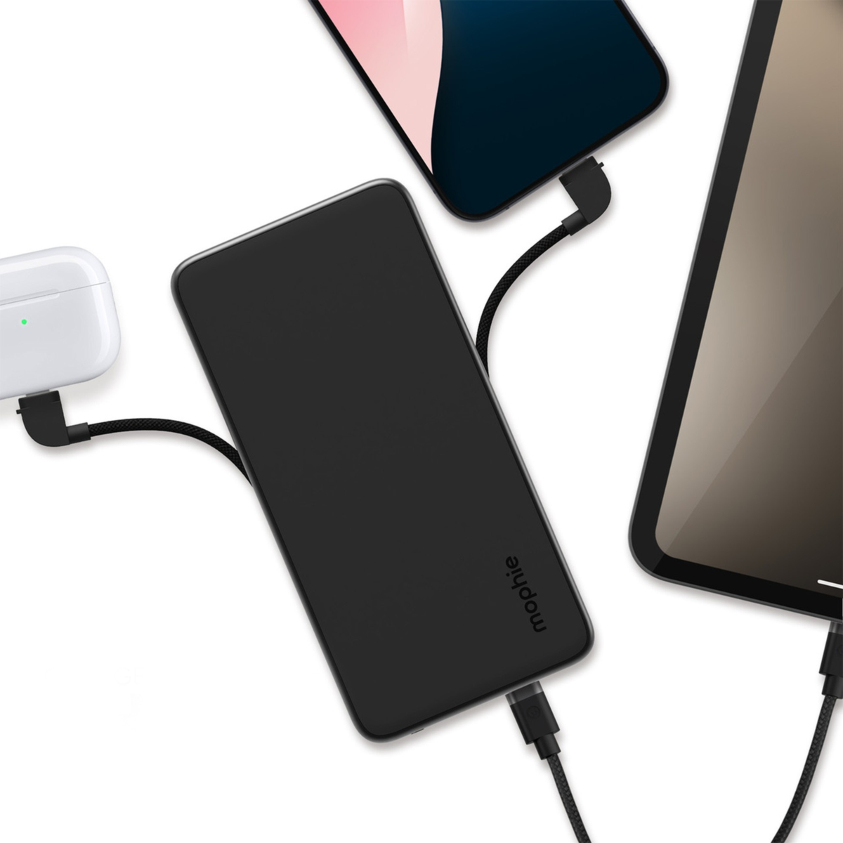 Mophie - Powerstation Plus 2024 Ac Power Bank 10000 Mah - Black