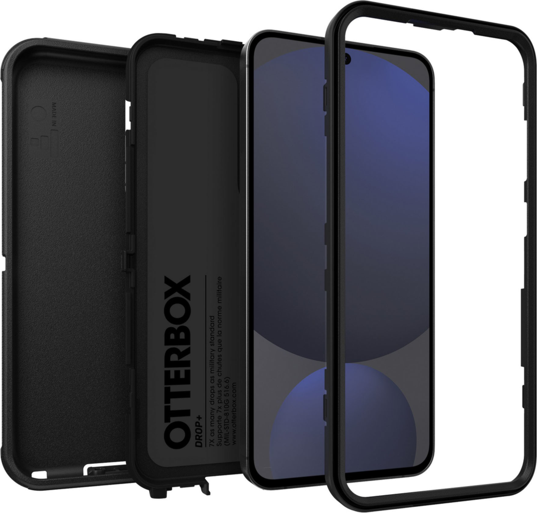 <p>The OtterBox Defender Series Pro is the toughest case providing rugged protection against harsh drops. Equipped with non-slip texturing and Qi wireless charging.</p>