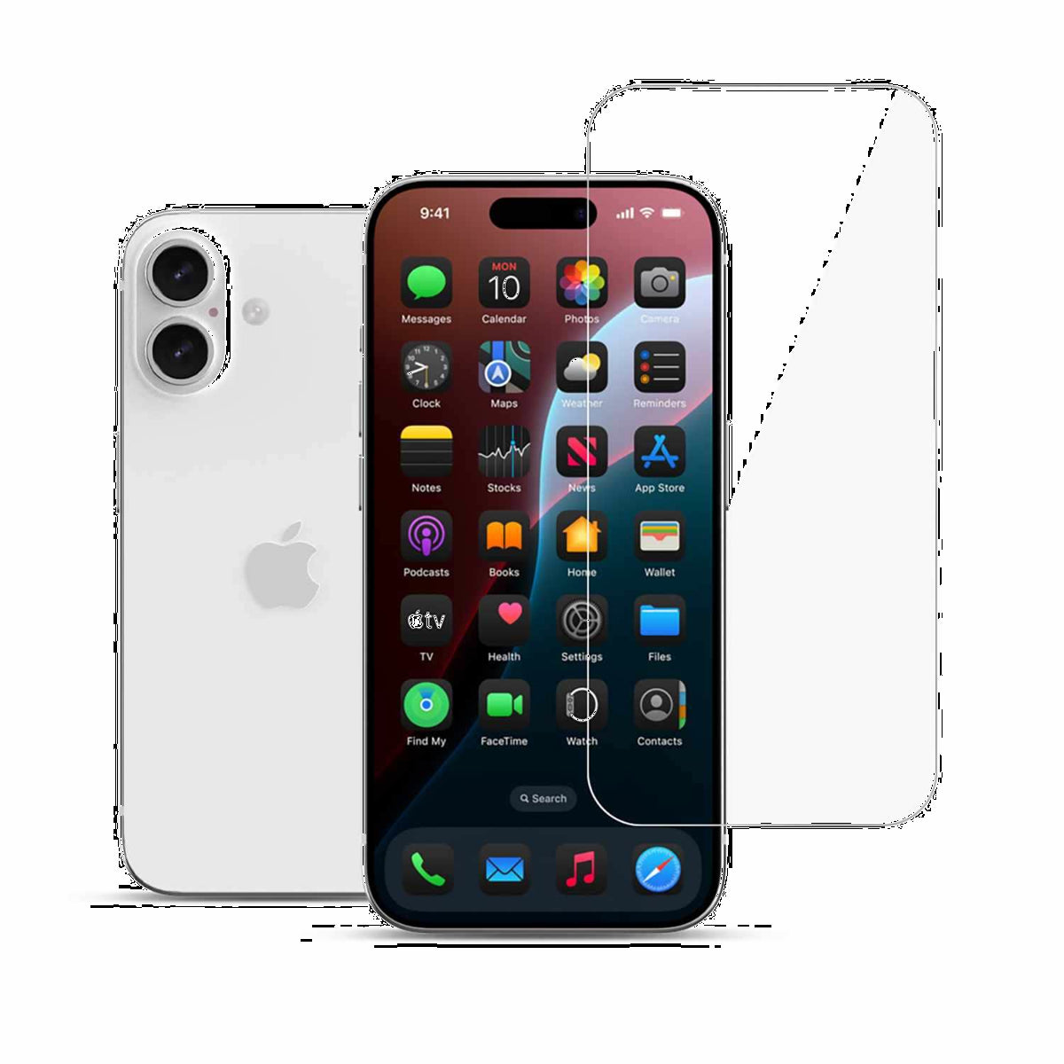 22 cases - Tempered Glass Screen Protector for iPhone 17