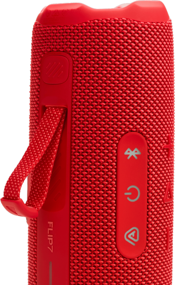 JBL - Flip 7 Waterproof Bluetooth Speaker - Red