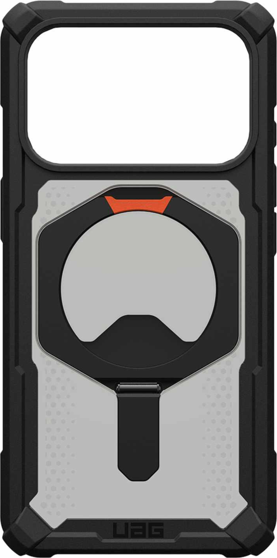 Urban Armor Gear (UAG) - Plasma XTE MagSafe Case for Apple iPhone 17 Pro - Black and Pop Orange