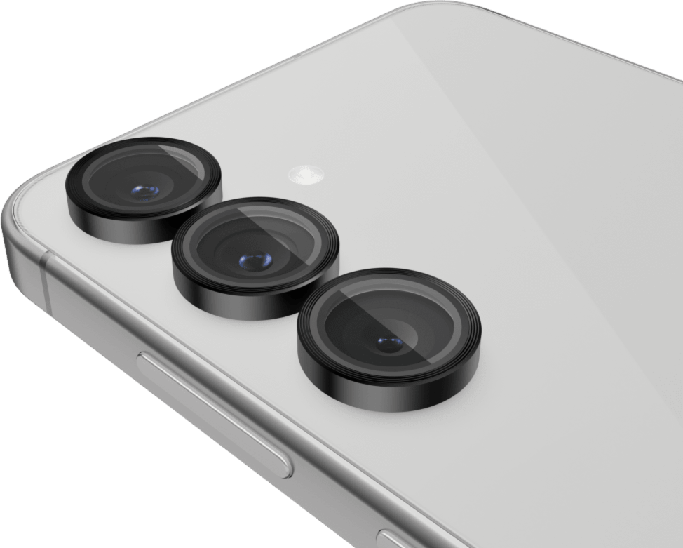 Samsung Galaxy S25 FE Case-Mate Aluminum Ring Lens Protectors - Black