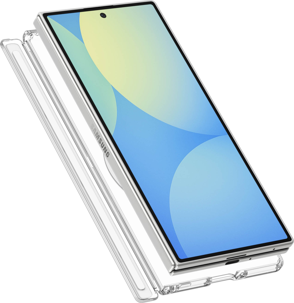 Samsung Galaxy Z Fold8 Ultra Spigen Crystal Hybrid Pro MagFit - Clear/White