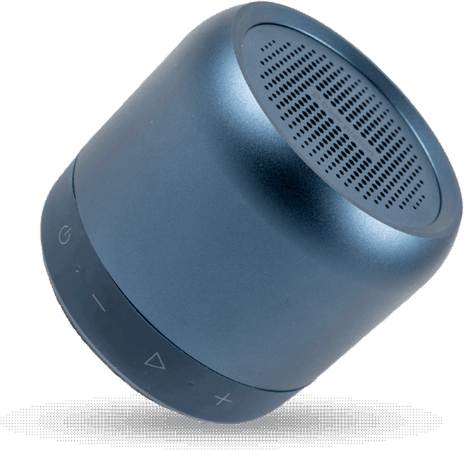 LOGiiX Blue Piston Wave Haut-parleur Bluetooth - Bleu nuit